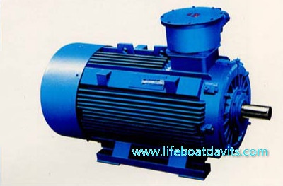Explosion-Proof Three-phase A.C Induction Motor For The Winches Of Lifeboat And Rescue Boat Davit