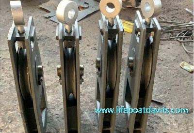 Steel Pulley For Totally Enclosed Lifeboat Davit