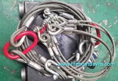 Lifeboat Fastening and Fixing Steel Rope