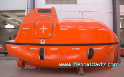 ABS Approval 5.0m with 25 Persons Totally Enclosed Cargo version Lifeboat