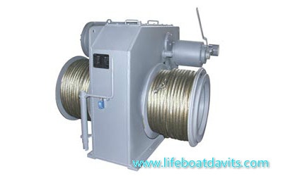 50KN Electrical Lifeboat and Rescue Boat Winch